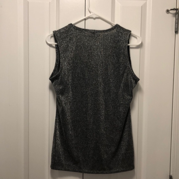 NWT - JCrew - Gray sparkly tank - Sz S - Picture 3 of 4